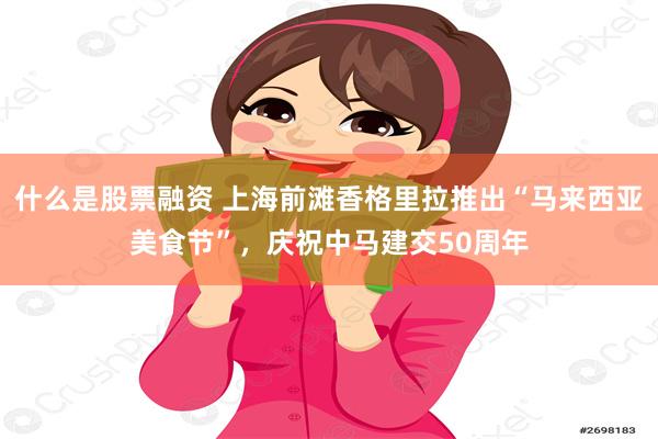 什么是股票融资 上海前滩香格里拉推出“马来西亚美食节”，庆祝中马建交50周年