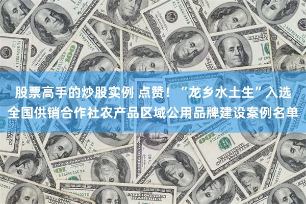 股票高手的炒股实例 点赞！“龙乡水土生”入选全国供销合作社农产品区域公用品牌建设案例名单