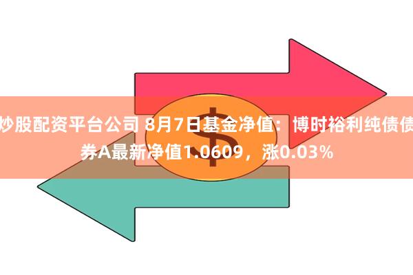 炒股配资平台公司 8月7日基金净值：博时裕利纯债债券A最新净值1.0609，涨0.03%