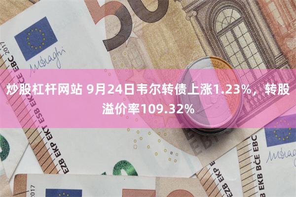 炒股杠杆网站 9月24日韦尔转债上涨1.23%，转股溢价率109.32%